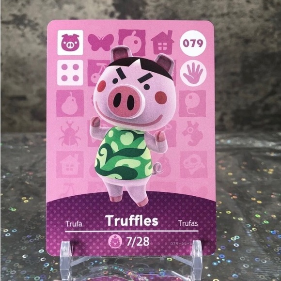Truffles #079 Animal Crossing Amiibo Card - Picture 1 of 3